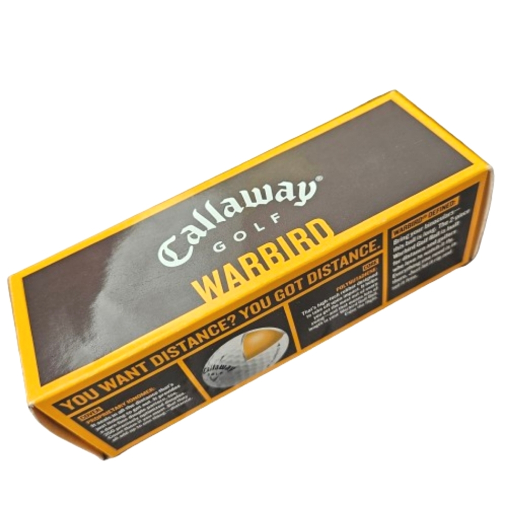 Callaway Warbird - box of 3 golf balls